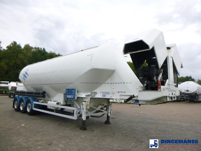 Feldbinder Powder tank alu 50 m3 + compressor - Επικαθήμενο βυτίο: φωτογραφία 2 Feldbinder Powder tank alu 50 m3 + compressor - Επικαθήμενο βυτίο: φωτογραφία 2