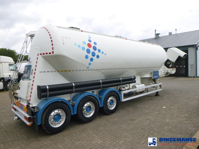Feldbinder Powder tank alu 50 m3 + compressor - Επικαθήμενο βυτίο: φωτογραφία 4 Feldbinder Powder tank alu 50 m3 + compressor - Επικαθήμενο βυτίο: φωτογραφία 4