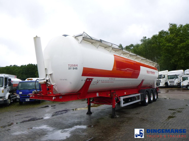 Feldbinder Powder tank alu 60 m3 (tipping) - Επικαθήμενο βυτίο: φωτογραφία 1 Feldbinder Powder tank alu 60 m3 (tipping) - Επικαθήμενο βυτίο: φωτογραφία 1