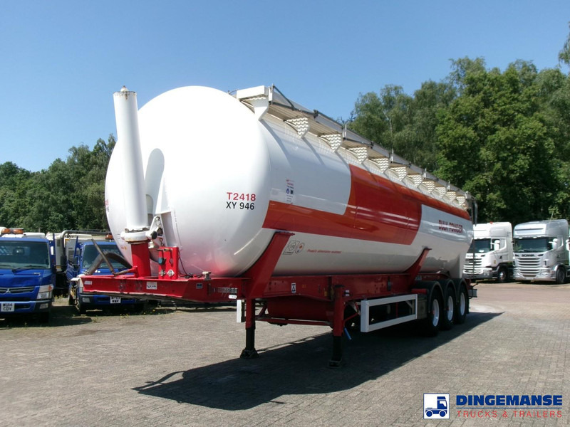 Feldbinder Powder tank alu 60 m3 (tipping) - Επικαθήμενο βυτίο: φωτογραφία 1 Feldbinder Powder tank alu 60 m3 (tipping) - Επικαθήμενο βυτίο: φωτογραφία 1