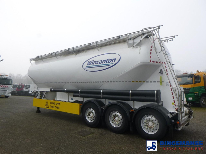 Feldbinder Powder tank alu alu 49 m3 / 1 comp - Επικαθήμενο βυτίο: φωτογραφία 4 Feldbinder Powder tank alu alu 49 m3 / 1 comp - Επικαθήμενο βυτίο: φωτογραφία 4