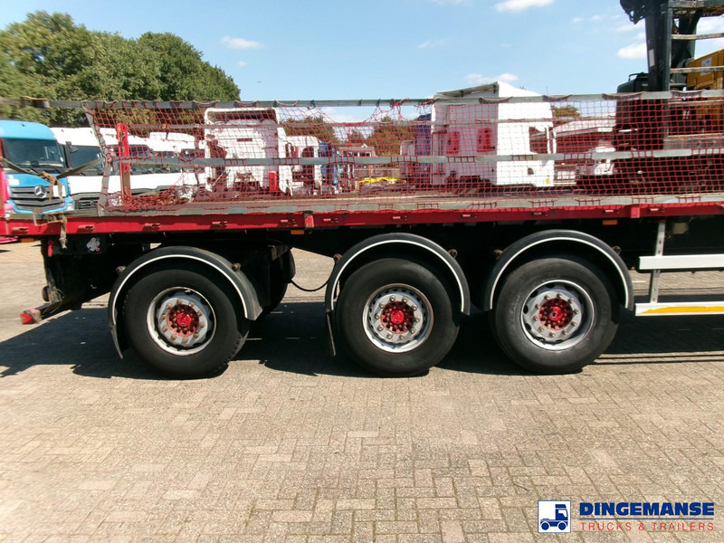Fruehauf 3-axle platform trailer + Atlas 3008 crane - Επικαθήμενο πλατφόρμα/ Καρότσα: φωτογραφία 4 Fruehauf 3-axle platform trailer + Atlas 3008 crane - Επικαθήμενο πλατφόρμα/ Καρότσα: φωτογραφία 4