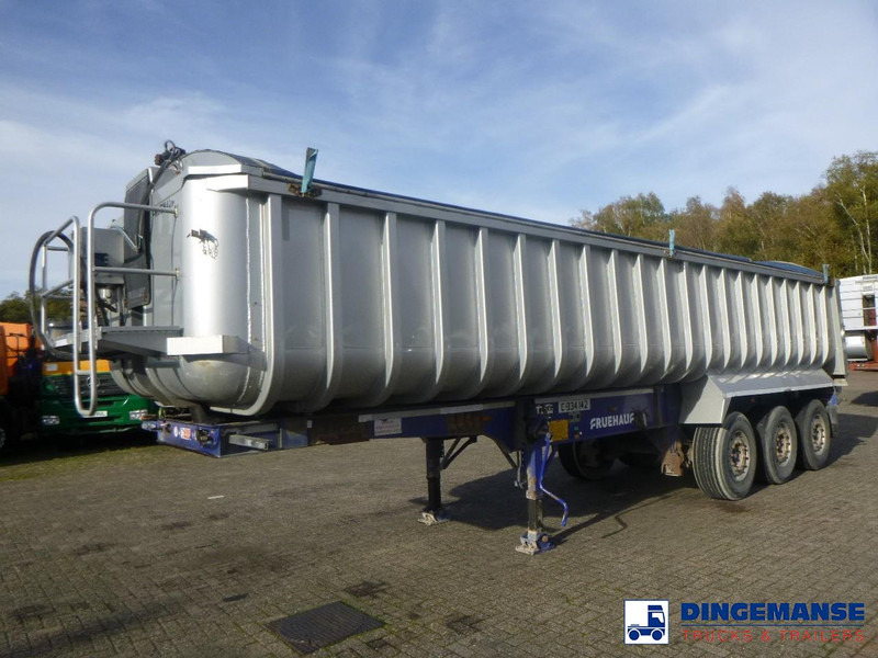 Fruehauf Tipper trailer alu 35 m3 + tarpaulin - Επικαθήμενο ανατρεπόμενο: φωτογραφία 1 Fruehauf Tipper trailer alu 35 m3 + tarpaulin - Επικαθήμενο ανατρεπόμενο: φωτογραφία 1