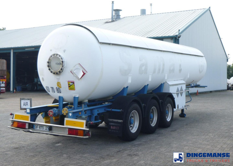Guhur Low-pressure gas tank steel 31.5 m3 / 10 bar (methyl chloride) - Επικαθήμενο βυτίο: φωτογραφία 3 Guhur Low-pressure gas tank steel 31.5 m3 / 10 bar (methyl chloride) - Επικαθήμενο βυτίο: φωτογραφία 3