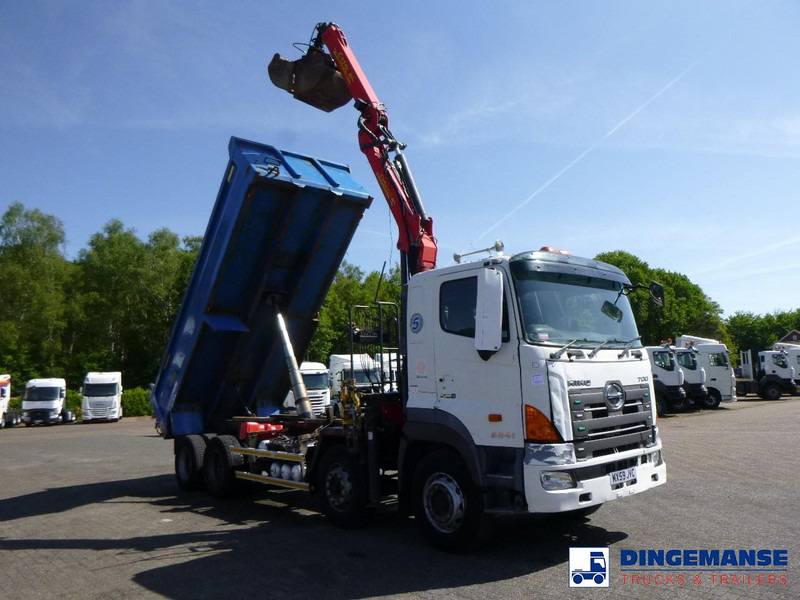 Hino FY1EUKA RHD + Palfinger E120L + grapple - Φορτηγό με γερανό: φωτογραφία 2 Hino FY1EUKA RHD + Palfinger E120L + grapple - Φορτηγό με γερανό: φωτογραφία 2