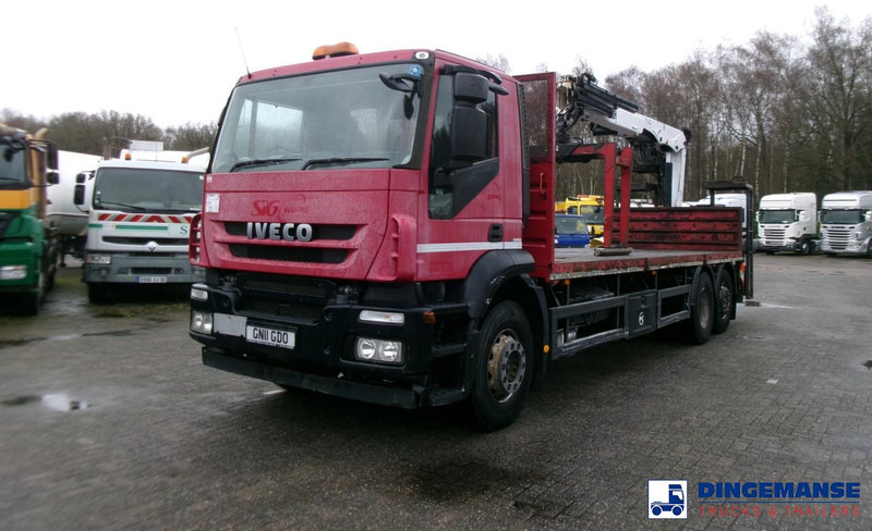 Iveco AD260S31Y 6x2 RHD + Hiab 144 DLS-2 Pro - Φορτηγό με γερανό: φωτογραφία 1 Iveco AD260S31Y 6x2 RHD + Hiab 144 DLS-2 Pro - Φορτηγό με γερανό: φωτογραφία 1