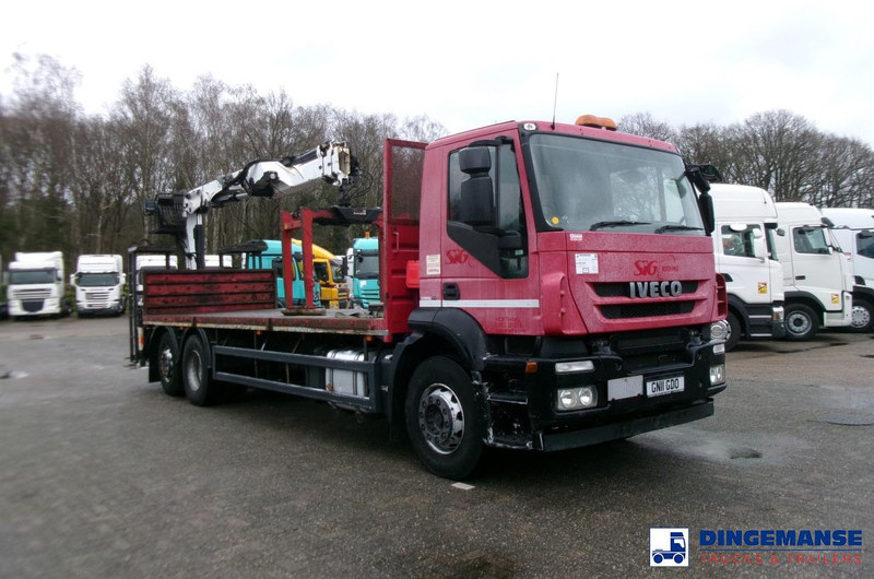Iveco AD260S31Y 6x2 RHD + Hiab 144 DLS-2 Pro - Φορτηγό με γερανό: φωτογραφία 2 Iveco AD260S31Y 6x2 RHD + Hiab 144 DLS-2 Pro - Φορτηγό με γερανό: φωτογραφία 2