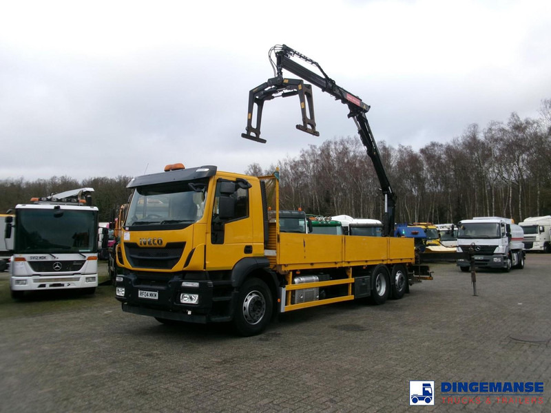Iveco Stralis 310 6x2 Euro 6 + Atlas 129.3V A11 crane - Φορτηγό με γερανό: φωτογραφία 1 Iveco Stralis 310 6x2 Euro 6 + Atlas 129.3V A11 crane - Φορτηγό με γερανό: φωτογραφία 1