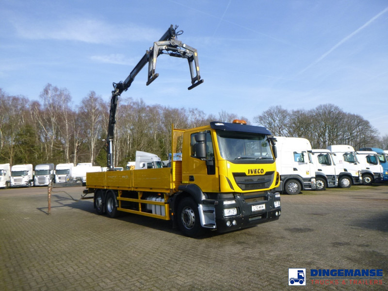 Iveco Stralis 310 6x2 Euro 6 RHD + Atlas 105.2 crane - Φορτηγό με γερανό: φωτογραφία 2 Iveco Stralis 310 6x2 Euro 6 RHD + Atlas 105.2 crane - Φορτηγό με γερανό: φωτογραφία 2