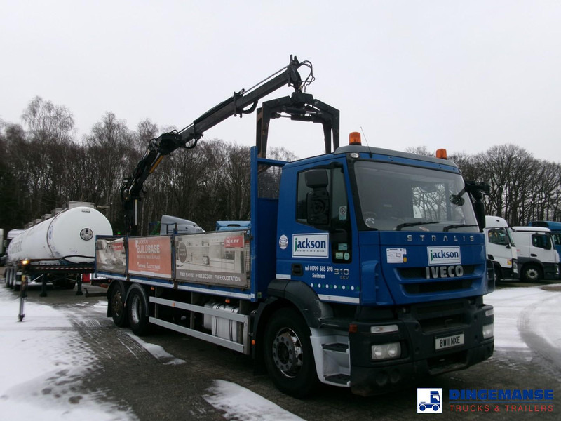 Iveco Stralis 310 EEV 6x2 RHD + Atlas 120.2E - Φορτηγό με γερανό: φωτογραφία 2 Iveco Stralis 310 EEV 6x2 RHD + Atlas 120.2E - Φορτηγό με γερανό: φωτογραφία 2