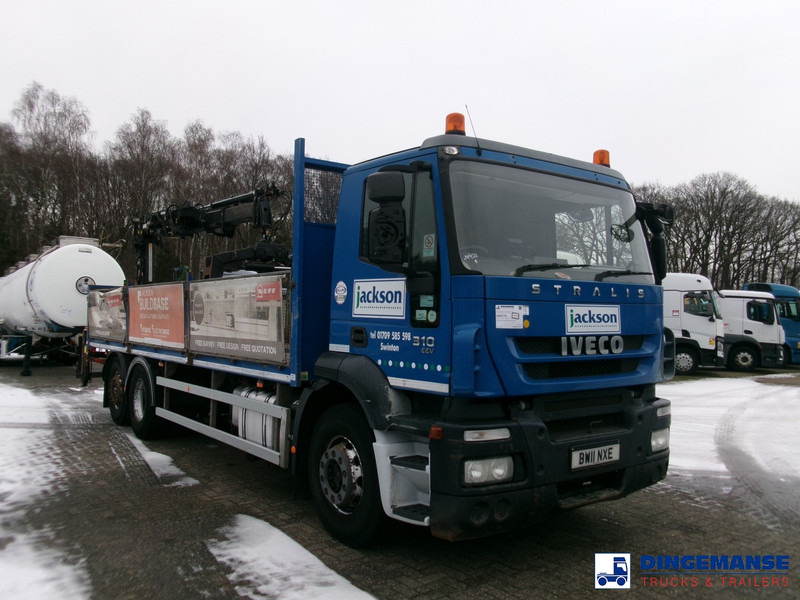 Φορτηγό με γερανό Iveco Stralis 310 EEV 6x2 RHD + Atlas 120.2E: φωτογραφία 6
