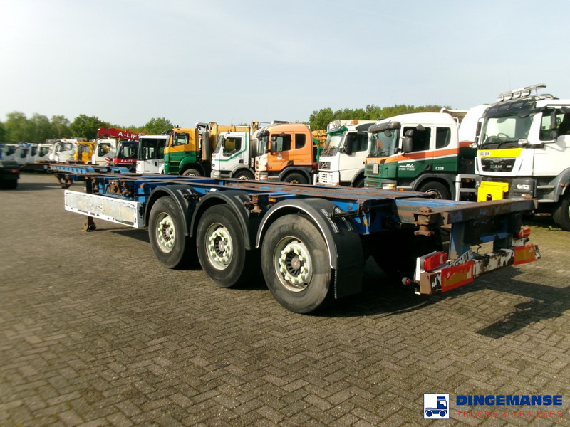 Krone 3-axle container trailer 20-30-40-45 ft SDC27 - Επικαθήμενο μεταφοράς εμπορευματοκιβωτίων/ Κινητό αμάξωμα: φωτογραφία 3 Krone 3-axle container trailer 20-30-40-45 ft SDC27 - Επικαθήμενο μεταφοράς εμπορευματοκιβωτίων/ Κινητό αμάξωμα: φωτογραφία 3
