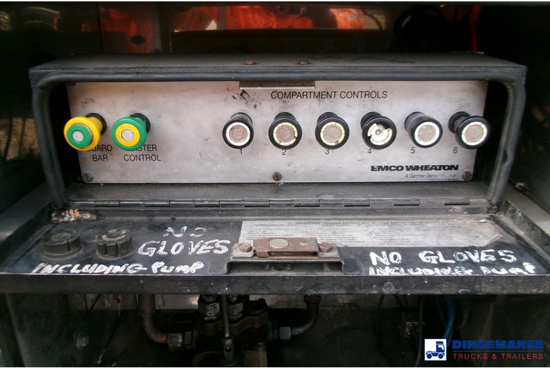 Επικαθήμενο βυτίο LAG Fuel tank alu 44.5 m3 / 6 comp + pump: φωτογραφία 15
