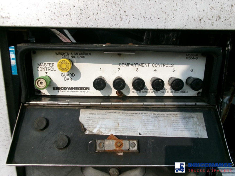 Επικαθήμενο βυτίο Lakeland Fuel tank alu 43 m3 / 6 comp: φωτογραφία 13