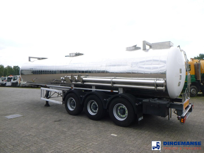 MAISONNEUVE Chemical ACID tank inox 22.4 m3 / 1 comp - Επικαθήμενο βυτίο: φωτογραφία 3 MAISONNEUVE Chemical ACID tank inox 22.4 m3 / 1 comp - Επικαθήμενο βυτίο: φωτογραφία 3