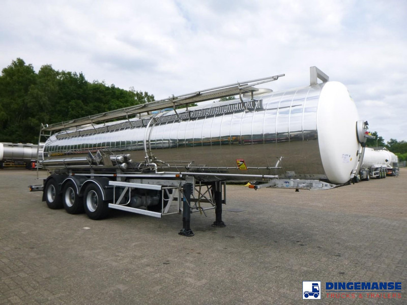 MAISONNEUVE Chemical ACID tank inox 22.4 m3 / 1 comp - Επικαθήμενο βυτίο: φωτογραφία 2 MAISONNEUVE Chemical ACID tank inox 22.4 m3 / 1 comp - Επικαθήμενο βυτίο: φωτογραφία 2