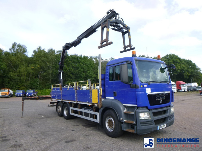 MAN TGS 26.360 6x2 RHD + HMF 1420 K2 - Φορτηγό με γερανό: φωτογραφία 2 MAN TGS 26.360 6x2 RHD + HMF 1420 K2 - Φορτηγό με γερανό: φωτογραφία 2