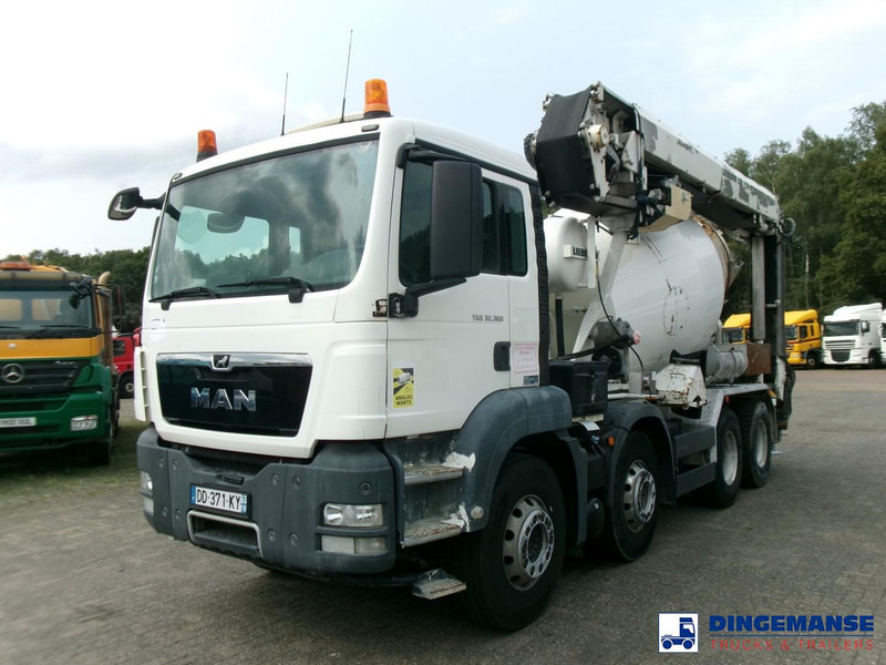 MAN TGS 32.360 8X4 Euro 6 Liebherr concrete mixer 8 m3 + belt - Μπετονιέρα φορτηγό: φωτογραφία 1 MAN TGS 32.360 8X4 Euro 6 Liebherr concrete mixer 8 m3 + belt - Μπετονιέρα φορτηγό: φωτογραφία 1