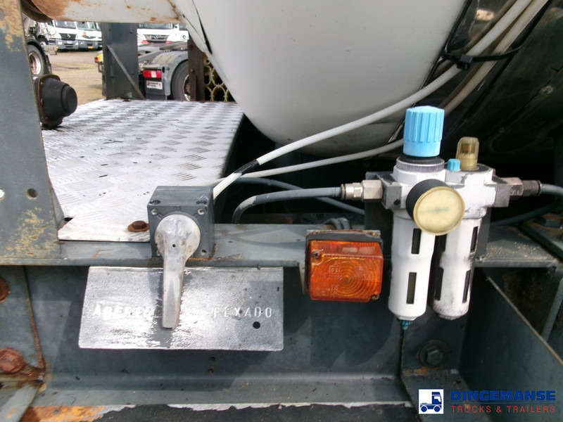 Επικαθήμενο βυτίο METALOVOUGA Bitumen / heavy oil tank inox 29 m3 / 1 comp: φωτογραφία 9