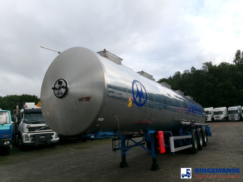 Magyar Chemical tank inox 32.5m3 / 1 comp - Επικαθήμενο βυτίο: φωτογραφία 1 Magyar Chemical tank inox 32.5m3 / 1 comp - Επικαθήμενο βυτίο: φωτογραφία 1