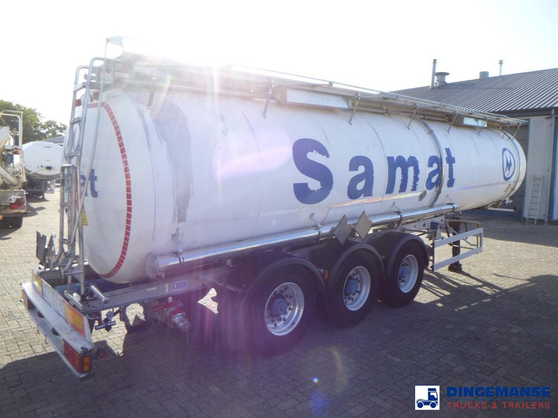 Magyar Chemical tank inox L4BH 29.8 m3 / 1 comp - Επικαθήμενο βυτίο: φωτογραφία 4 Magyar Chemical tank inox L4BH 29.8 m3 / 1 comp - Επικαθήμενο βυτίο: φωτογραφία 4