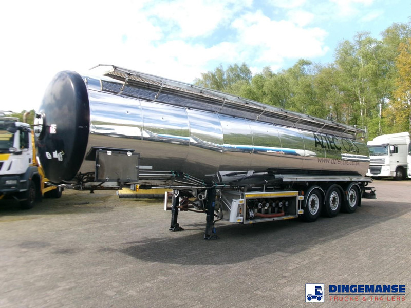 Magyar Heavy oil tank inox 37 m3 / 5 comp + pump - Επικαθήμενο βυτίο: φωτογραφία 1 Magyar Heavy oil tank inox 37 m3 / 5 comp + pump - Επικαθήμενο βυτίο: φωτογραφία 1