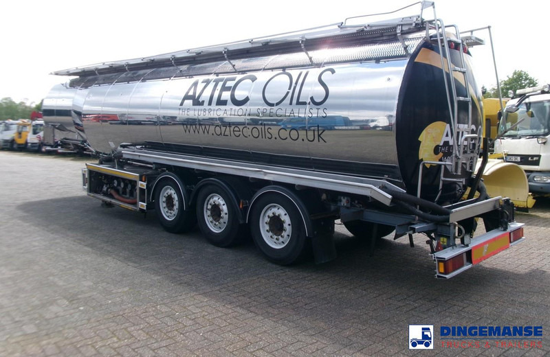 Magyar Heavy oil tank inox 37 m3 / 5 comp + pump - Επικαθήμενο βυτίο: φωτογραφία 3 Magyar Heavy oil tank inox 37 m3 / 5 comp + pump - Επικαθήμενο βυτίο: φωτογραφία 3