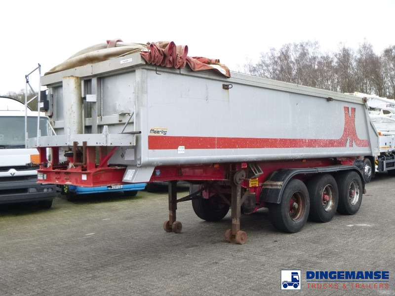 Meierling Tipper trailer alu 21 m3 + tarpaulin - Όχημα με ανατρεπομενη καροτσα: φωτογραφία 1 Meierling Tipper trailer alu 21 m3 + tarpaulin - Όχημα με ανατρεπομενη καροτσα: φωτογραφία 1