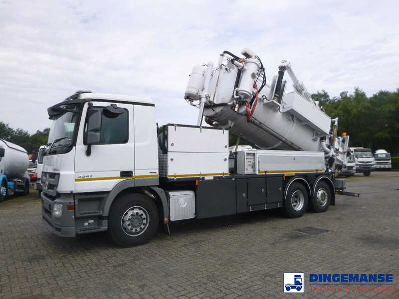 Mercedes-Benz Actros 2541 6x2 RHD E5 Huwer vacuum tank / hydrocureur 12 m3 - Όχημα εκκένωσης βόθρων: φωτογραφία 1 Mercedes-Benz Actros 2541 6x2 RHD E5 Huwer vacuum tank / hydrocureur 12 m3 - Όχημα εκκένωσης βόθρων: φωτογραφία 1