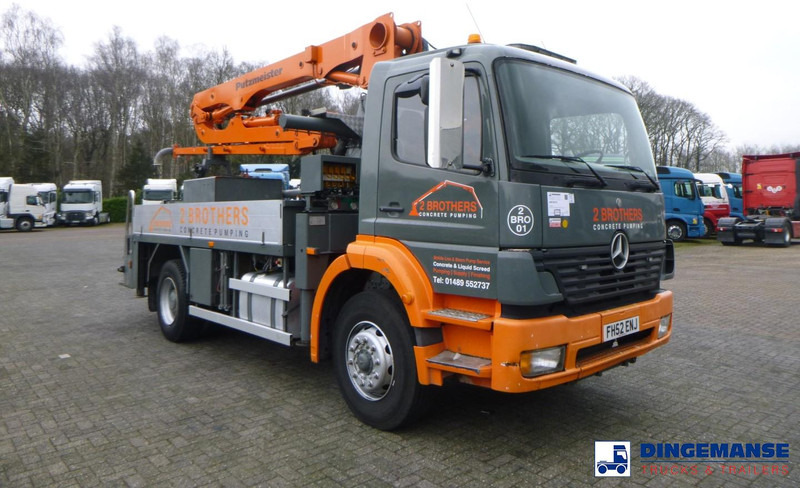 Mercedes-Benz Atego 1823 4x2 Putzmeister concrete pump 16 m - Σταθερή αντλία σκυροδέματος: φωτογραφία 2 Mercedes-Benz Atego 1823 4x2 Putzmeister concrete pump 16 m - Σταθερή αντλία σκυροδέματος: φωτογραφία 2