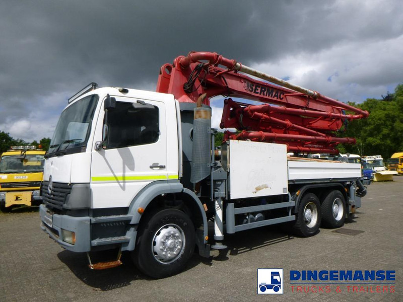 Mercedes-Benz Atego 6x4 Sermac SCL120 concrete pump - Αντλία σκυροδέματος: φωτογραφία 1 Mercedes-Benz Atego 6x4 Sermac SCL120 concrete pump - Αντλία σκυροδέματος: φωτογραφία 1