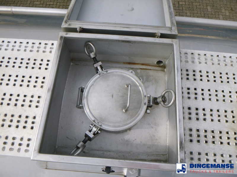 Επικαθήμενο βυτίο Parcisa Chemical tank inox L4BH 37.5 / 1 comp: φωτογραφία 20