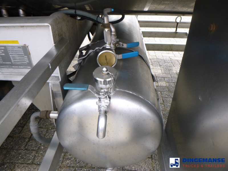Επικαθήμενο βυτίο Parcisa Chemical tank inox L4BH 37.5 / 1 comp: φωτογραφία 13