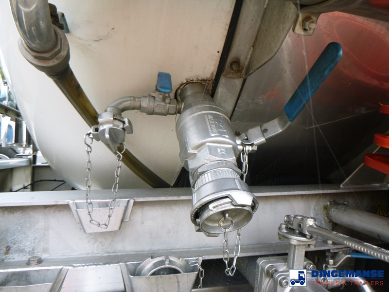 Επικαθήμενο βυτίο Parcisa Chemical tank inox L4BH 37.5 / 1 comp: φωτογραφία 10