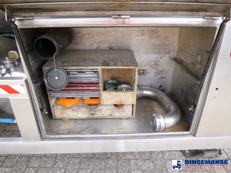 Επικαθήμενο βυτίο Parcisa Chemical tank inox L4BH 37.5 / 1 comp: φωτογραφία 12