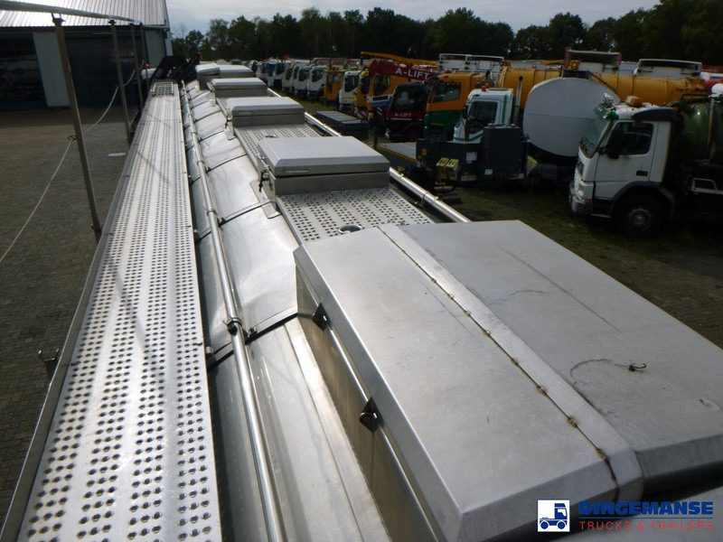 Επικαθήμενο βυτίο Parcisa Chemical tank inox L4BH 37.5 / 1 comp: φωτογραφία 16