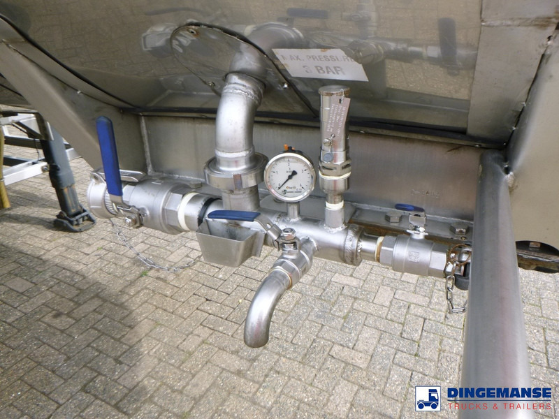 Επικαθήμενο βυτίο Parcisa Chemical tank inox L4BH 37.5 / 1 comp: φωτογραφία 11