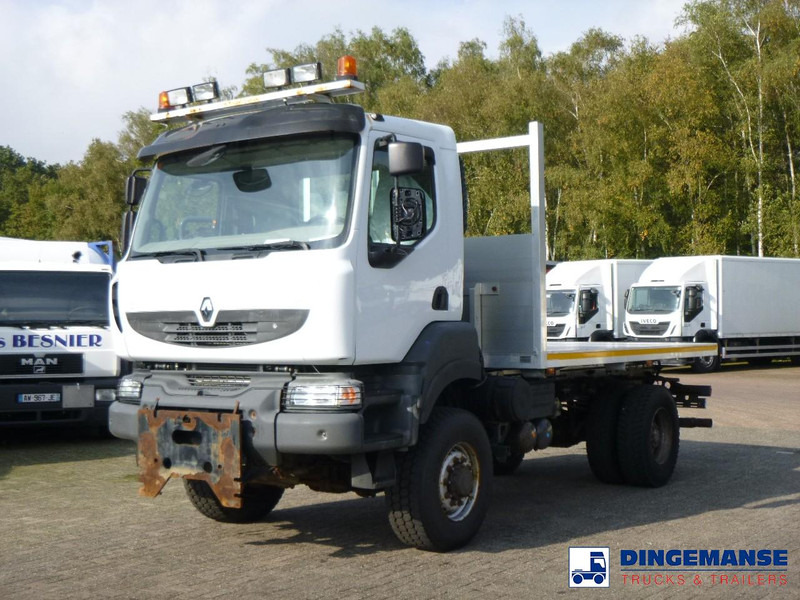 Renault Kerax 380 DXI 4x4 Euro 5 + Hydraulics - Φορτηγό με ανοιχτή καρότσα: φωτογραφία 1 Renault Kerax 380 DXI 4x4 Euro 5 + Hydraulics - Φορτηγό με ανοιχτή καρότσα: φωτογραφία 1