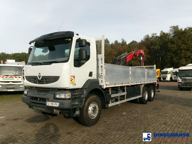 Renault Kerax 380 dxi 6x4 + Fassi F215A.0.23 - Φορτηγό με γερανό: φωτογραφία 5 Renault Kerax 380 dxi 6x4 + Fassi F215A.0.23 - Φορτηγό με γερανό: φωτογραφία 5