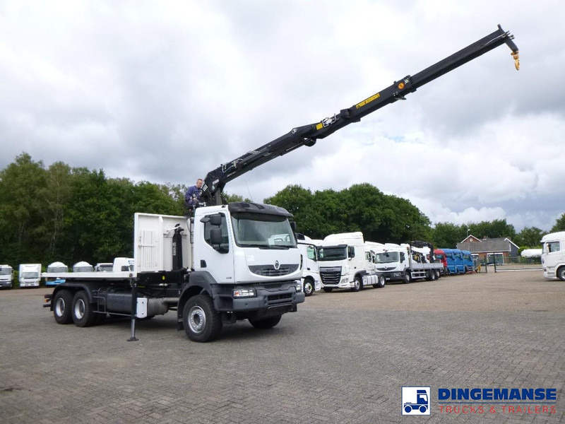 Φορτηγό με γερανό Renault Kerax 440 dxi 6x4 + Hiab 1620Z 80 + XR21S cont. hook: φωτογραφία 6 Φορτηγό με γερανό Renault Kerax 440 dxi 6x4 + Hiab 1620Z 80 + XR21S cont. hook: φωτογραφία 6