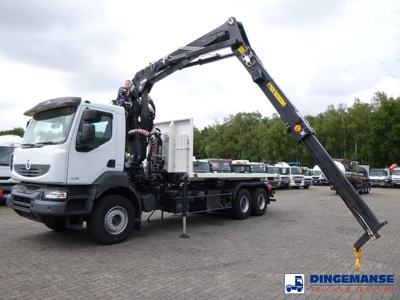 Φορτηγό με γερανό Renault Kerax 440 dxi 6x4 + Hiab 1620Z 80 + XR21S cont. hook: φωτογραφία 7 Φορτηγό με γερανό Renault Kerax 440 dxi 6x4 + Hiab 1620Z 80 + XR21S cont. hook: φωτογραφία 7