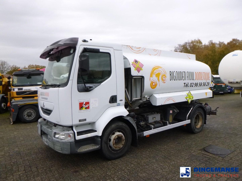 Renault Midlum 220 dci 4x2 fuel tank 10.5 m3 / 4 comp - Φορτηγό βυτιοφόρο: φωτογραφία 1 Renault Midlum 220 dci 4x2 fuel tank 10.5 m3 / 4 comp - Φορτηγό βυτιοφόρο: φωτογραφία 1