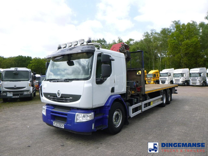 Renault Premium 380 dxi 6x2 RHD + HMF 2620-K4 - Φορτηγό με γερανό: φωτογραφία 1 Renault Premium 380 dxi 6x2 RHD + HMF 2620-K4 - Φορτηγό με γερανό: φωτογραφία 1