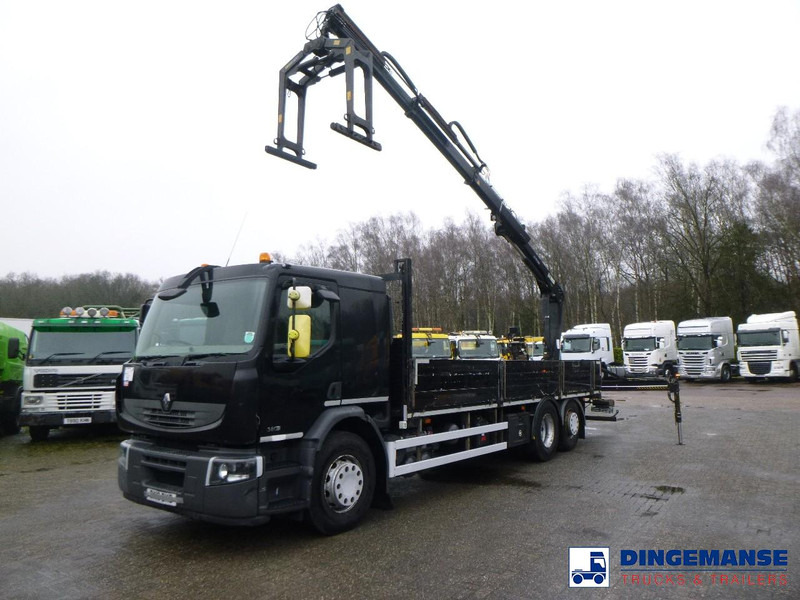 Renault Premium 380 dxi 6x2 RHD + Hiab XS122 Duo - Φορτηγό με γερανό: φωτογραφία 1 Renault Premium 380 dxi 6x2 RHD + Hiab XS122 Duo - Φορτηγό με γερανό: φωτογραφία 1