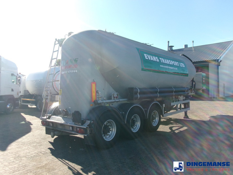 SPITZER Powder tank alu 37 m3 / 1 comp + compressor - Επικαθήμενο βυτίο: φωτογραφία 4 SPITZER Powder tank alu 37 m3 / 1 comp + compressor - Επικαθήμενο βυτίο: φωτογραφία 4
