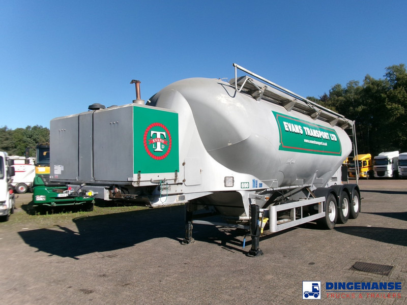 SPITZER Powder tank alu 37 m3 / 1 comp + compressor - Επικαθήμενο βυτίο: φωτογραφία 1 SPITZER Powder tank alu 37 m3 / 1 comp + compressor - Επικαθήμενο βυτίο: φωτογραφία 1