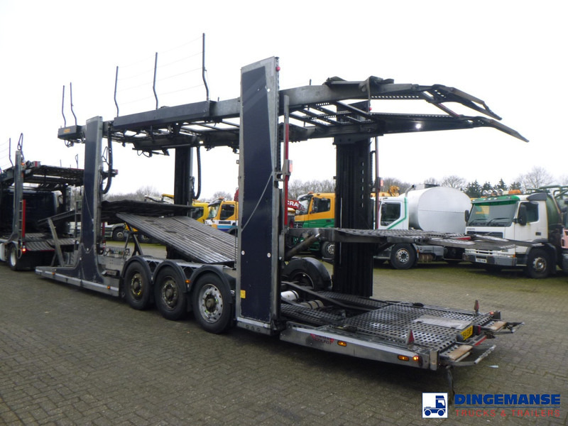 Φορτηγό αυτοκινητάμαξα Scania P 410 6x2 RHD Rolfo car transporter: φωτογραφία 11