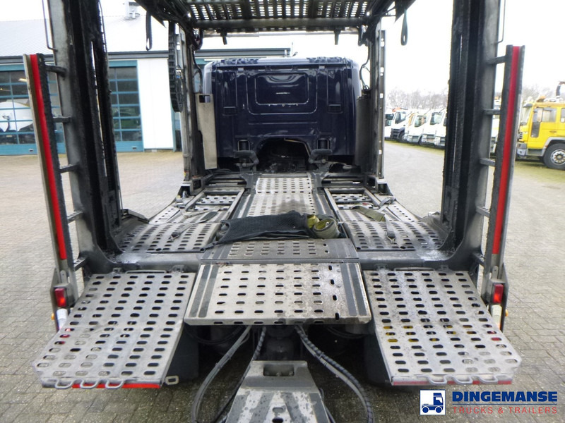 Φορτηγό αυτοκινητάμαξα Scania P 410 6x2 RHD Rolfo car transporter: φωτογραφία 14