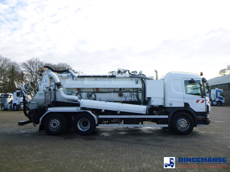 Όχημα εκκένωσης βόθρων Scania P124-420 6x2 vacuum tank 10.5 m3: φωτογραφία 9