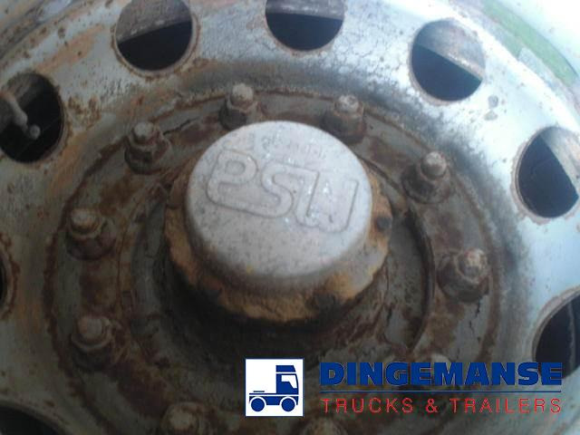 Επικαθήμενο με χαμηλό δάπεδο Traylona 2-axle platform trailer 39000KG / Extendable 19M: φωτογραφία 13